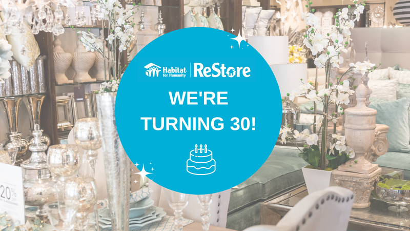 We're turning 30!