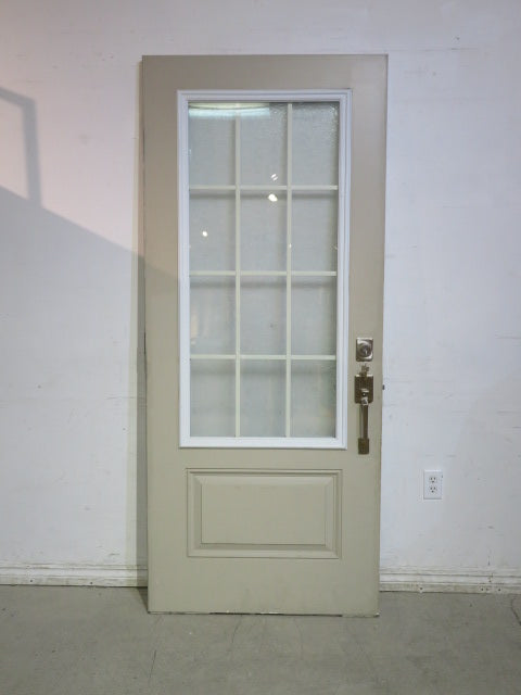 79.25" x 33.5" Solid Exterior Door
