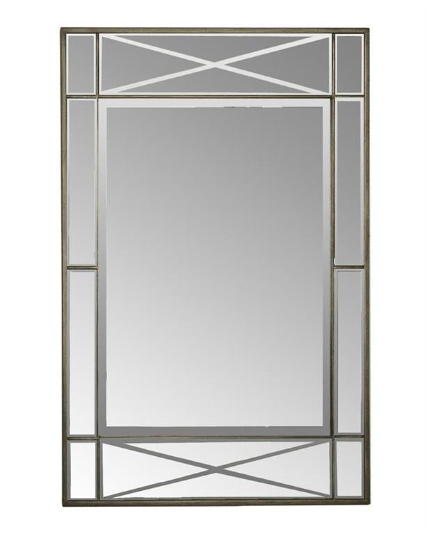 Beveled Edge Bronze Mirror