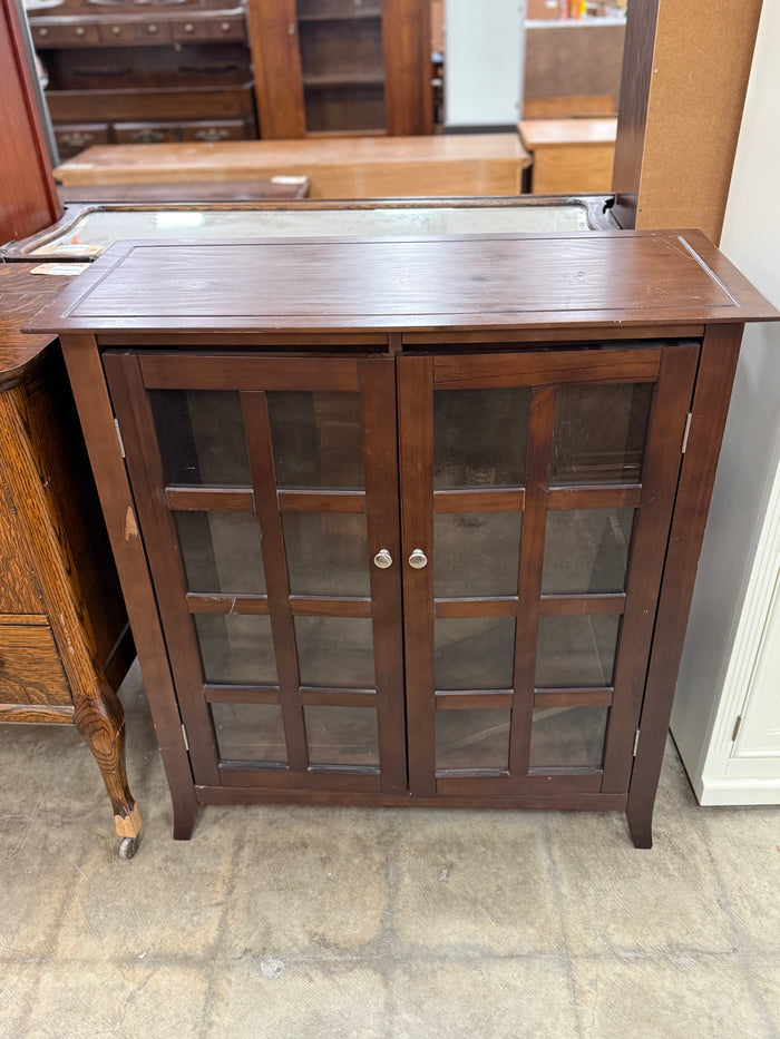 Dark Brown Storage Cabinet