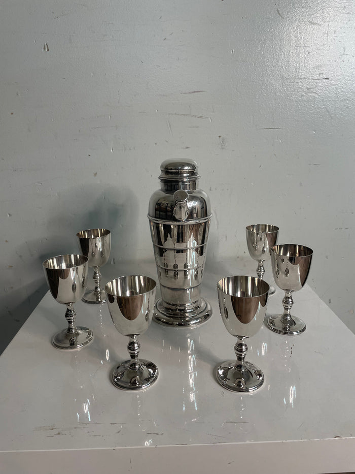 Silver Plated Cocktail Set