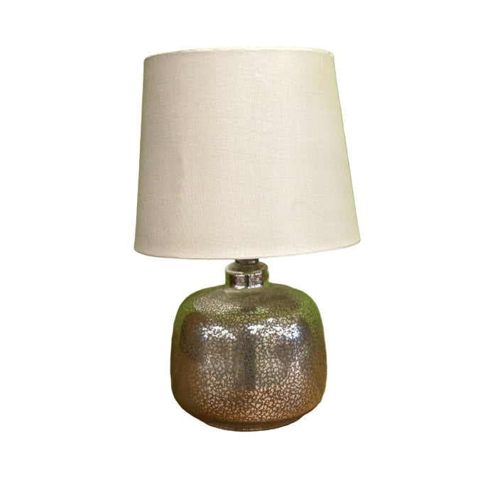 10-Inch Silver Lamp