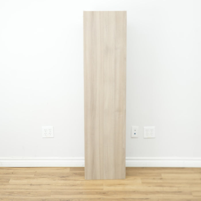 10x62x15-inch Matte Walnut Linen Tower Cabinet