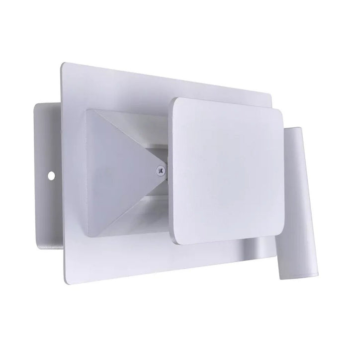 Private I LED Bedside Wall Sconce in Matte White