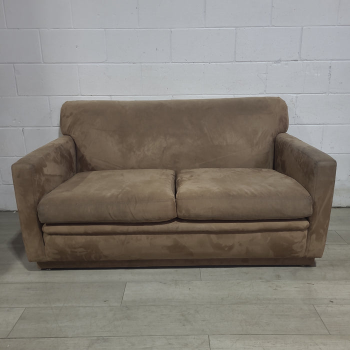Brown 2 Seater Sofa
