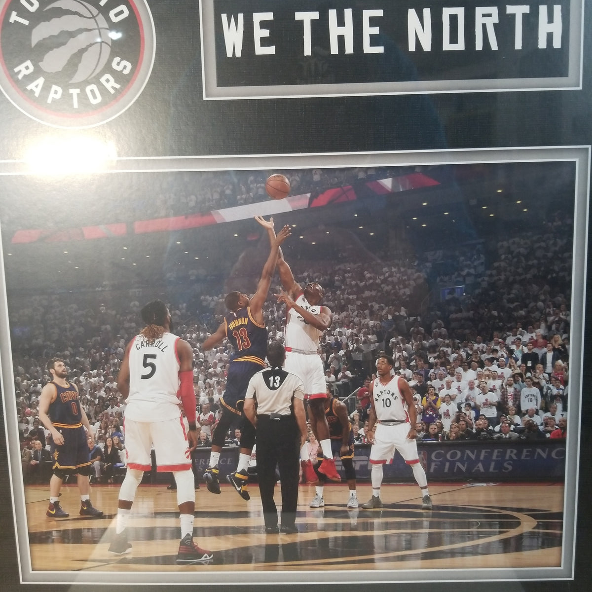 2015-16 Toronto Raptors Framed Season Plaque