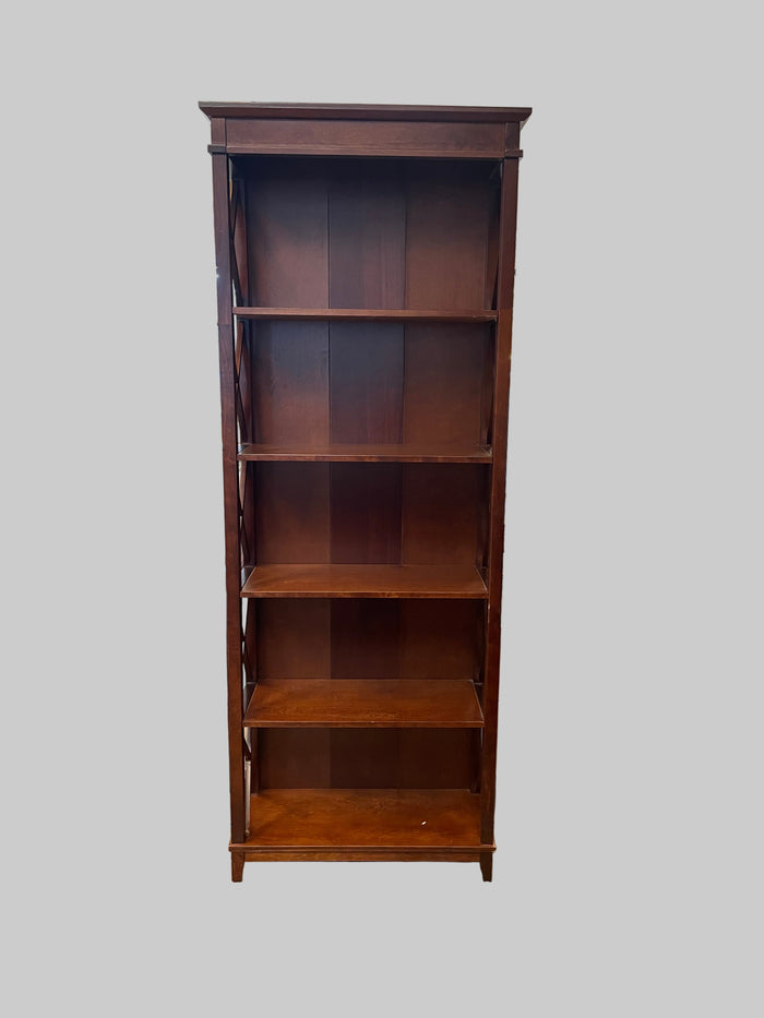 Cross-Brace Bookcase
