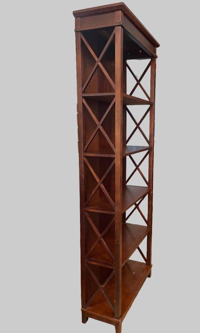 Cross-Brace Bookcase