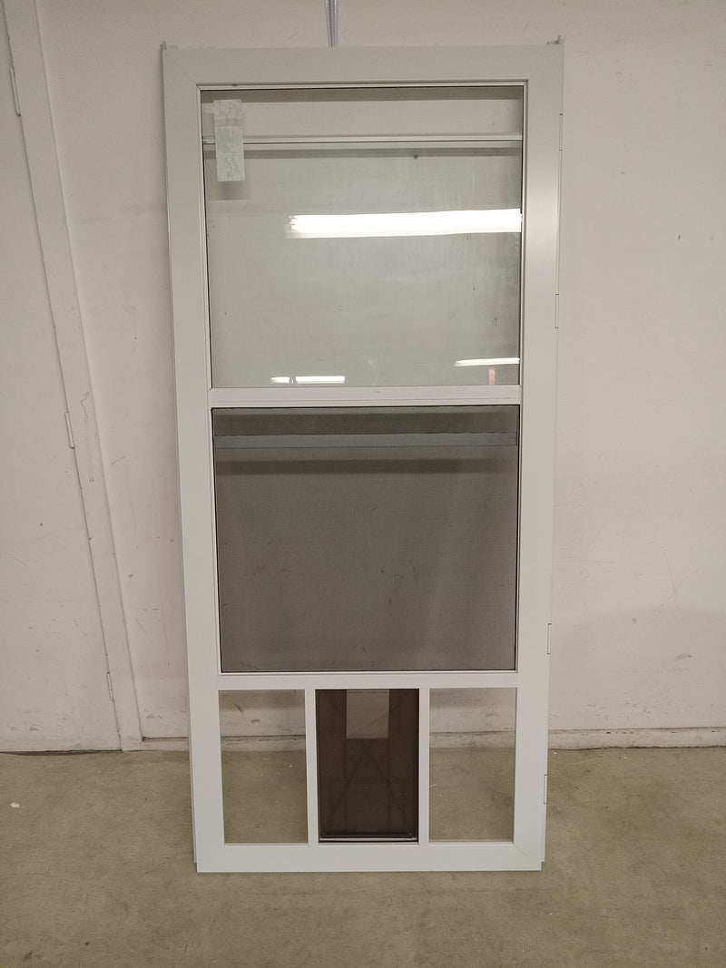 36 x 80 storm 2024 door with pet door