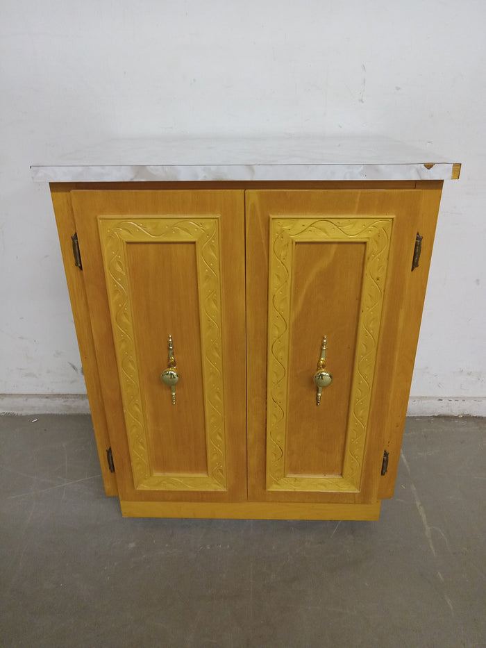 27"W Kitchen Cabinet on Wheels