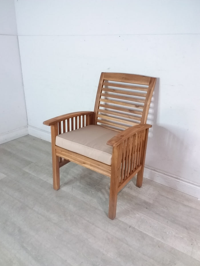 Wooden Patio Chair