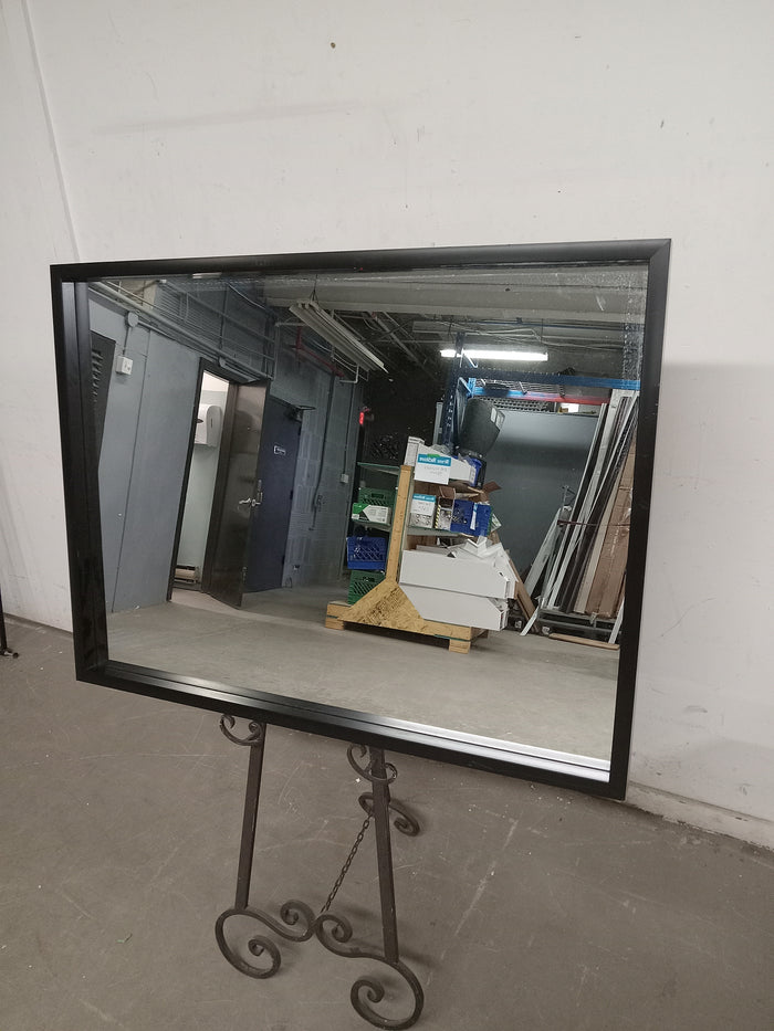 41.5" x 31.5" Black Wall Mirror