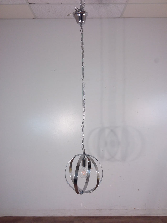 Chrome Finish Round Chandelier