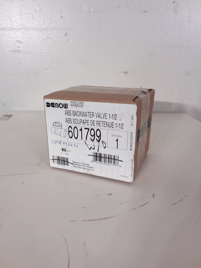 Bow 1-1/2" ABS Backwater Valve