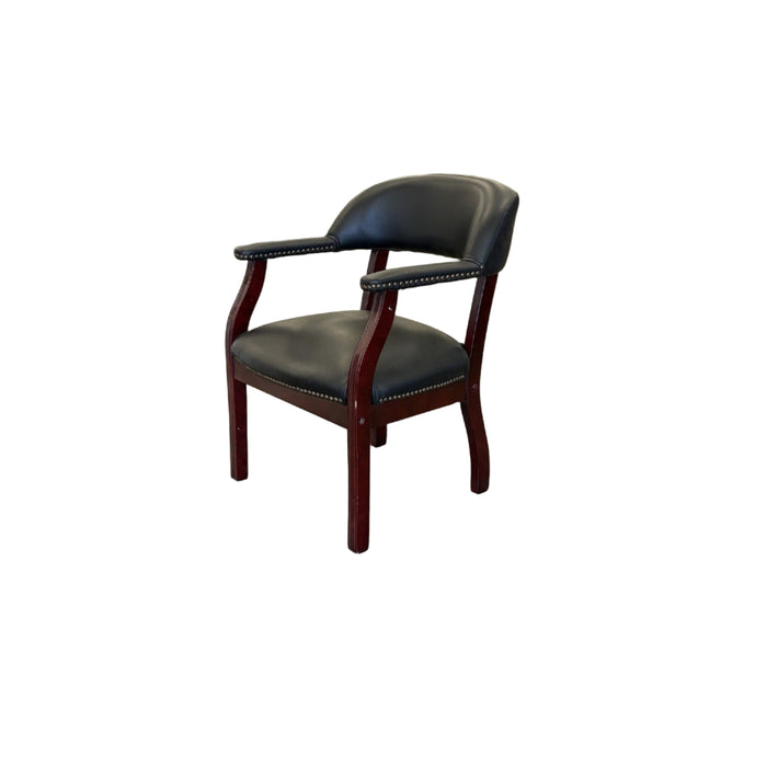 25.5-Inch Black Office Star Traditional Guess Chair