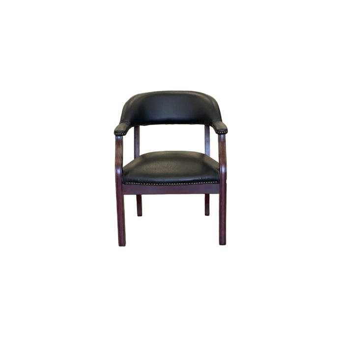25.5-Inch Black Office Star Traditional Guess Chair