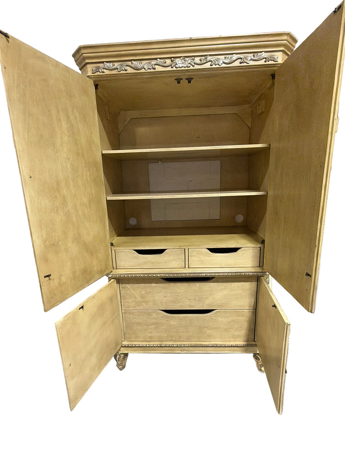 French Provincial Styled Reproduction Armoire/Wardrobe