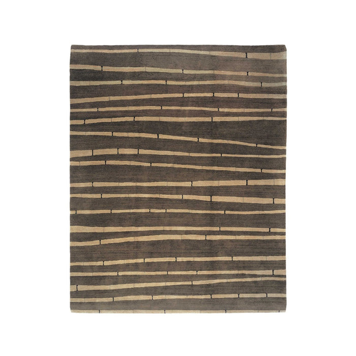 3x5-ft Wool Area Rug - Bamboo Rosemary
