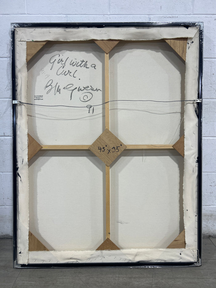 "Girl With A Curl" Barbara McGivern