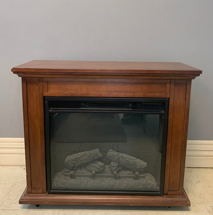 Fireplace Insert with Cabinet