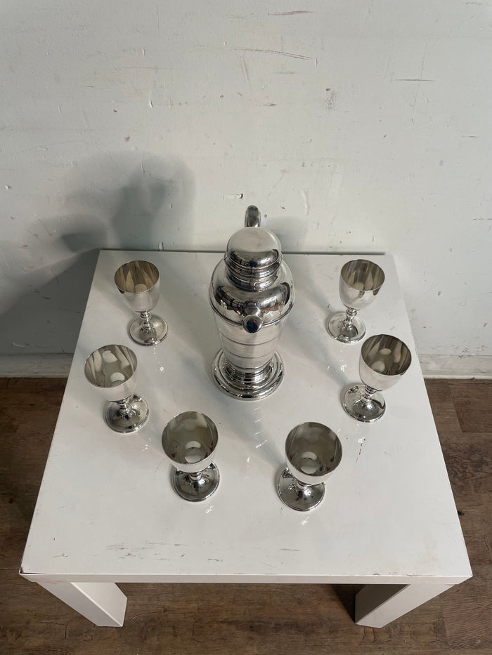 Silver Plated Cocktail Set