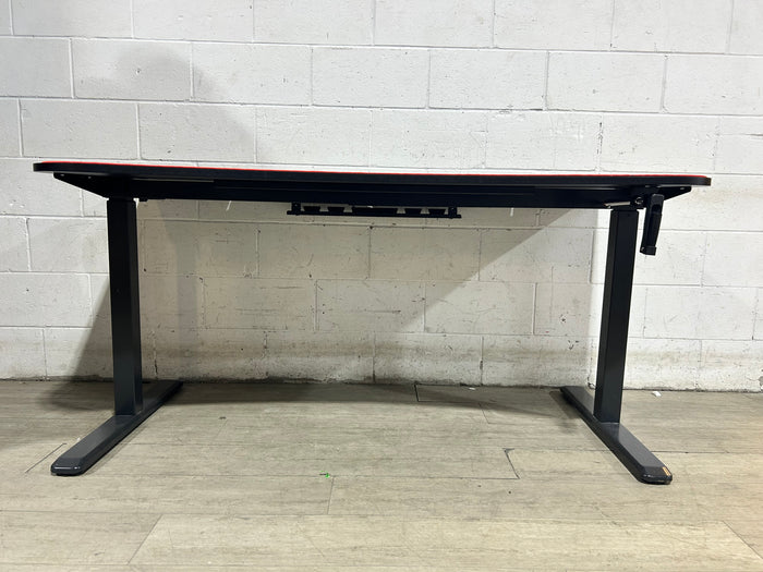 Computer desk with a cover (As is)