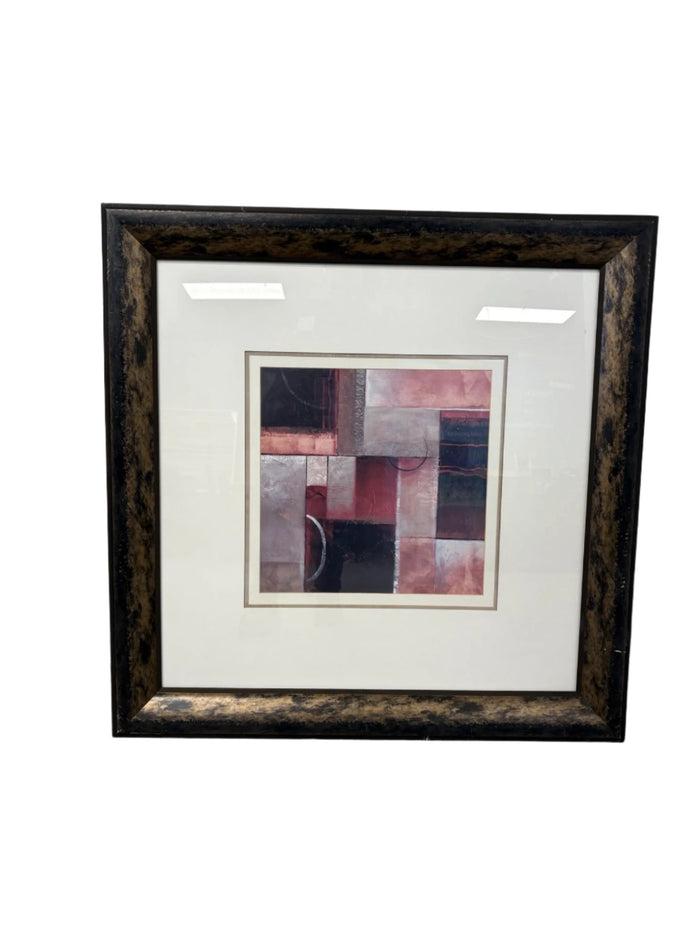 Abstract Art With Squares