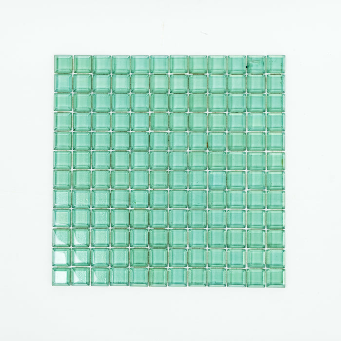 Glass Mosaic Tiles - Mint Teal