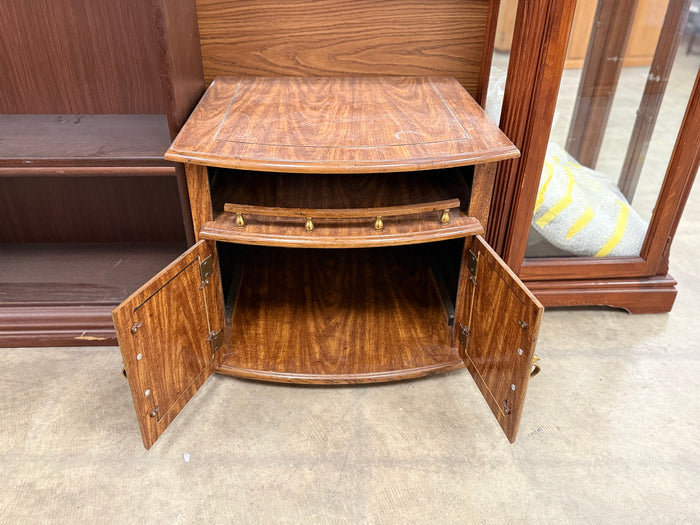 Small Vintage Wood Nightstand