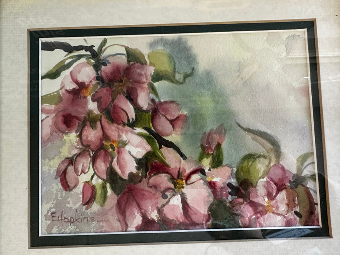 Spring Blossoms Watercolour by Elizabeth Hopkins