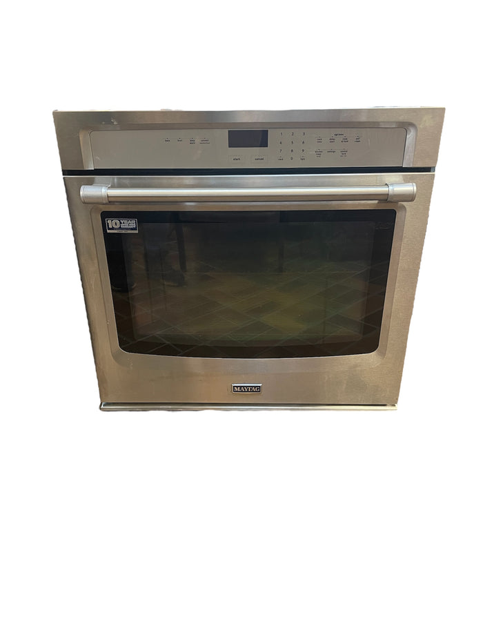 Maytag Wall Oven - Stainless Steel - 30" Single Electric Wall Oven with True Convection System