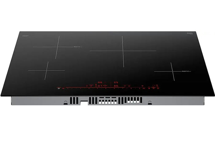 Bosch - 800 Series 30" Built-In Electric Induction Cooktop with 4 elements and Wifi, Frameless - Black