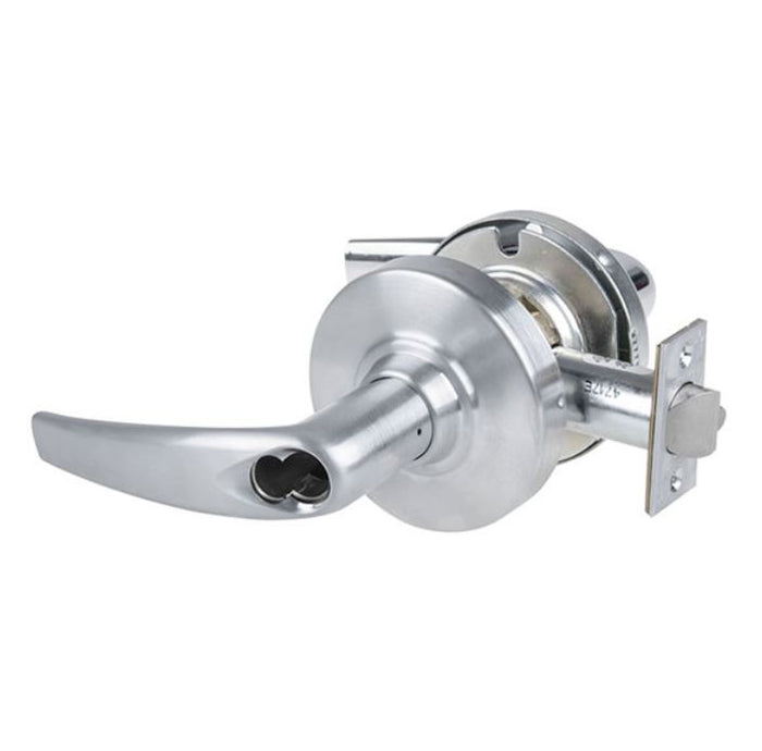 Schlage ND80JD ATH Storeroom Lever Lock – FSIC Prep, Athens Style, Satin Chrome