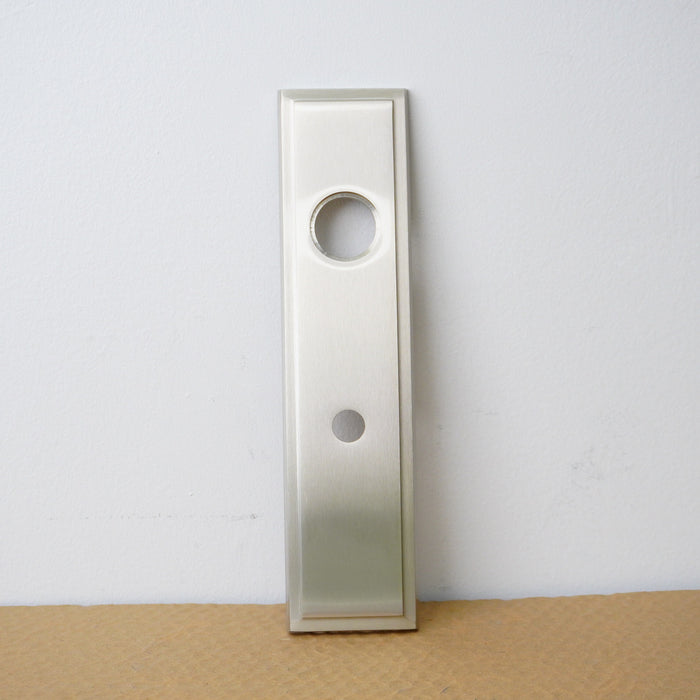 Sargent Door Plate in Satin Nickel, 8525SEMUS15/1
