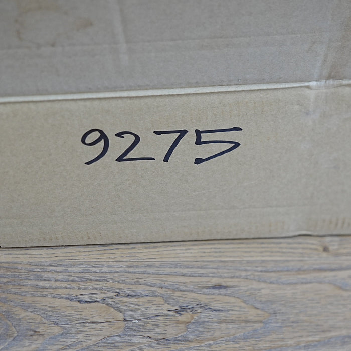 30x18-Inch – White Ceramic Drop‑In Bathroom Sink: 1 Faucet Hole – LJ‑9275