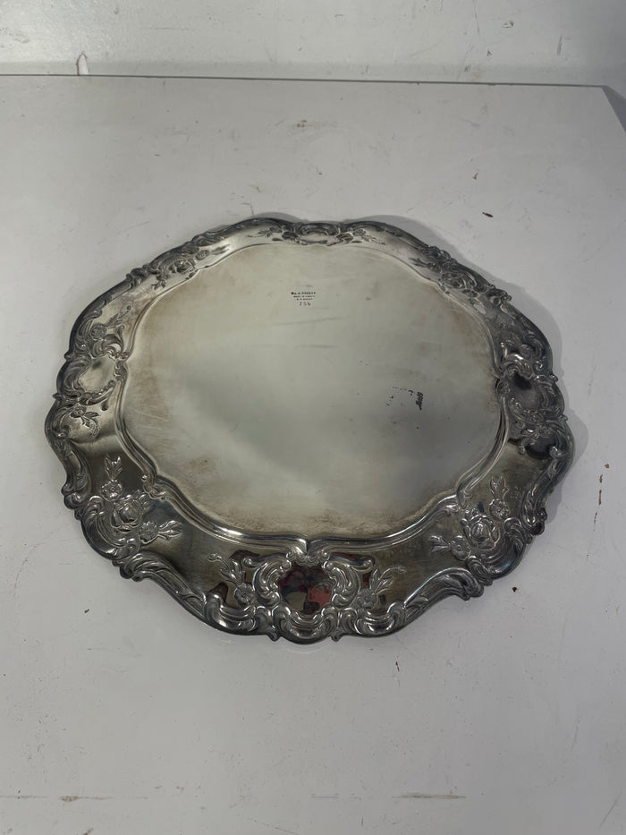 WM A Rogers S.P. Brass 756 Plate