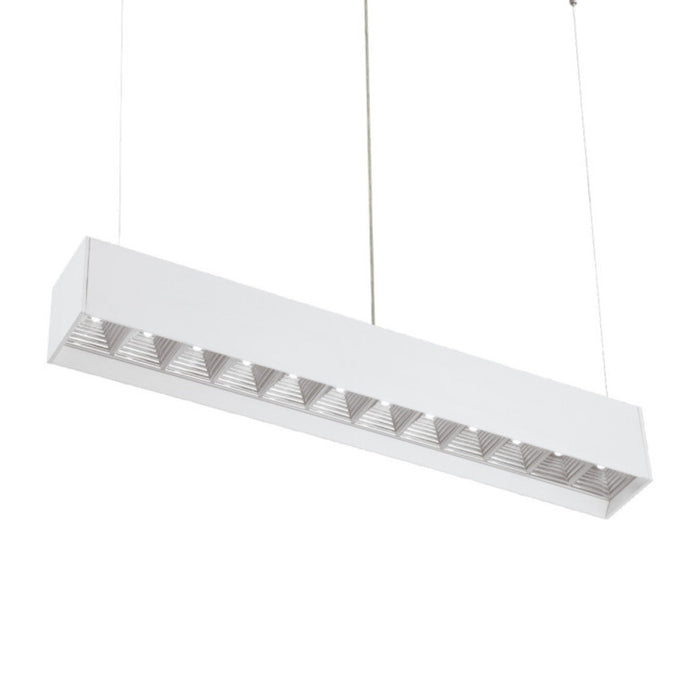 36.25" Long LED Linear Pendant  Modern Aluminum Design, 24122-016