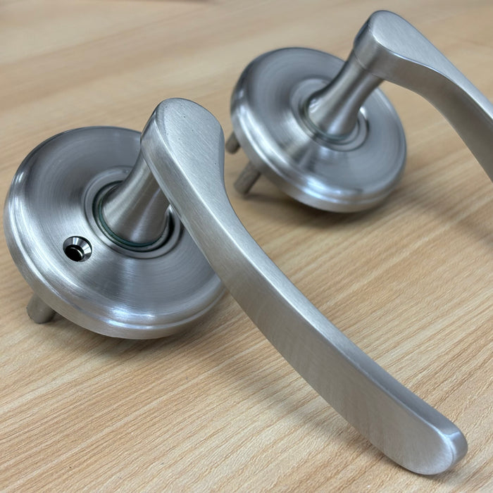 Passage Lever Set, Right Handing in Satin Nickel, 1001WDGTRERH15