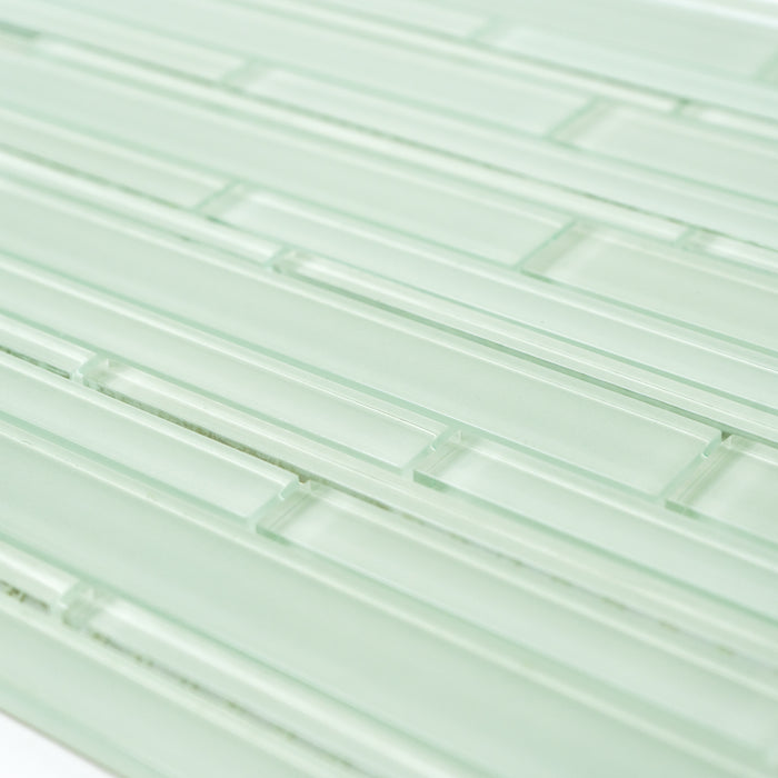 Crystal Light Mint Mosaic Tiles ES54