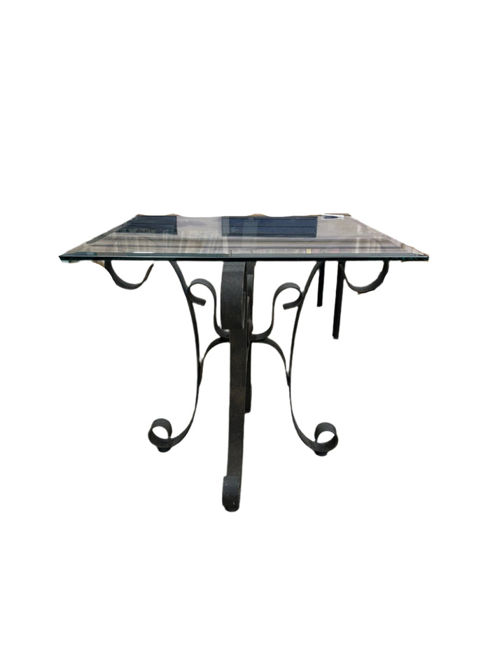 Glass Patio Table