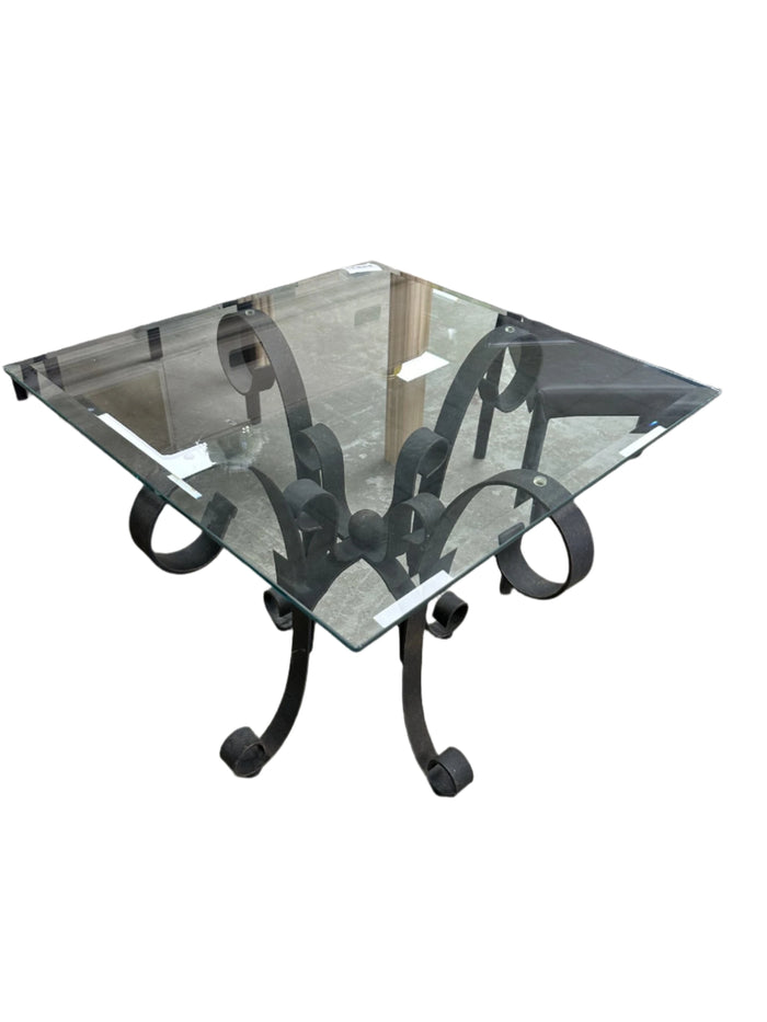 Glass Patio Table