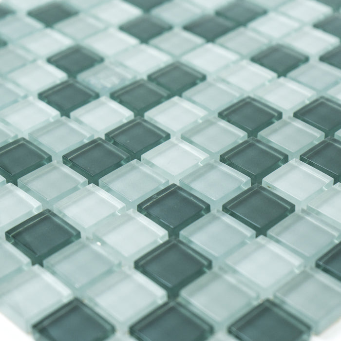 Crystal Mosaic Tiles - Shades of Teal