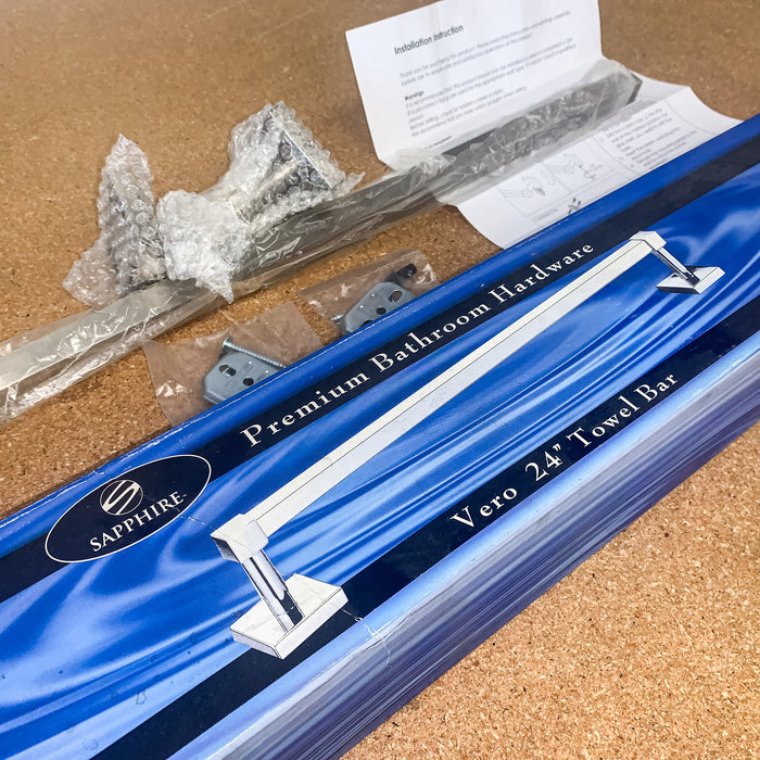 Vero 24-Inch Towel Bar in Satin Nickel, 13224-US15