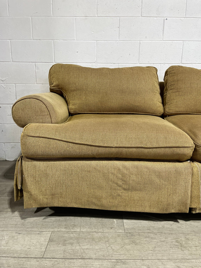 Gold Bernhardt Two Seater Sofa