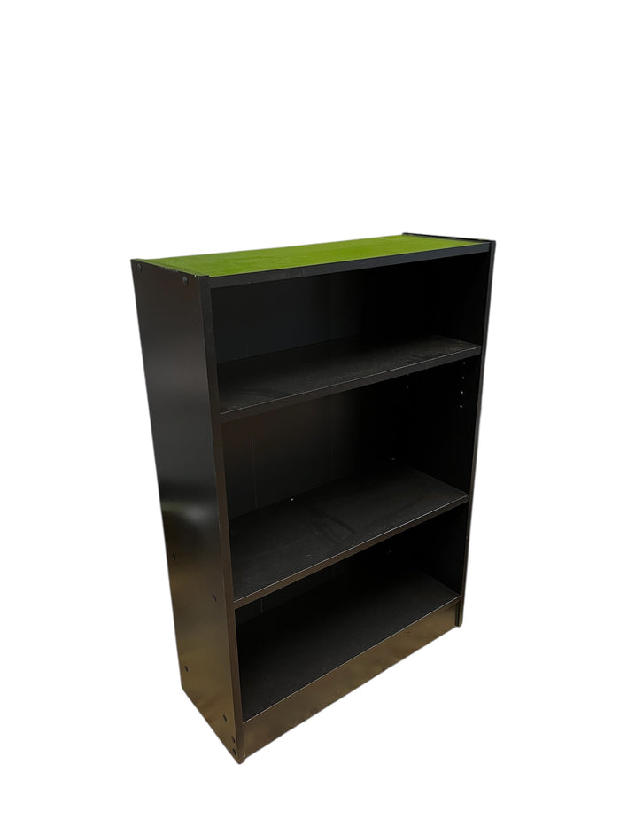 Black Bookshelf With 3 Shelves