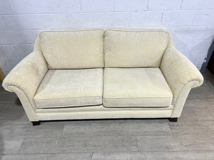 Blond Yellow Loveseat