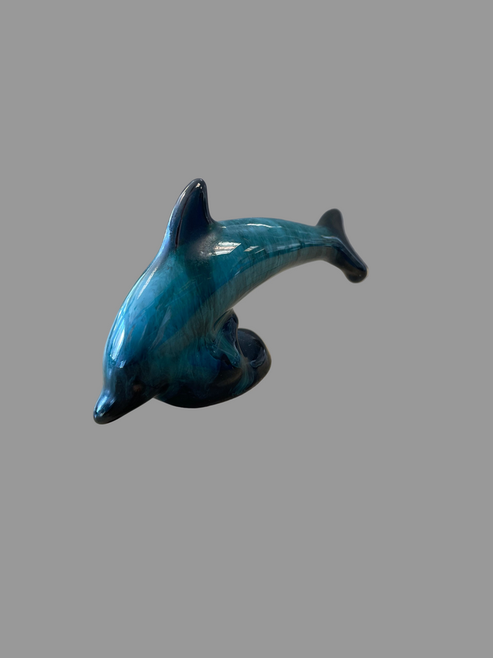 Mini Blue Mountain Dolphin Pottery