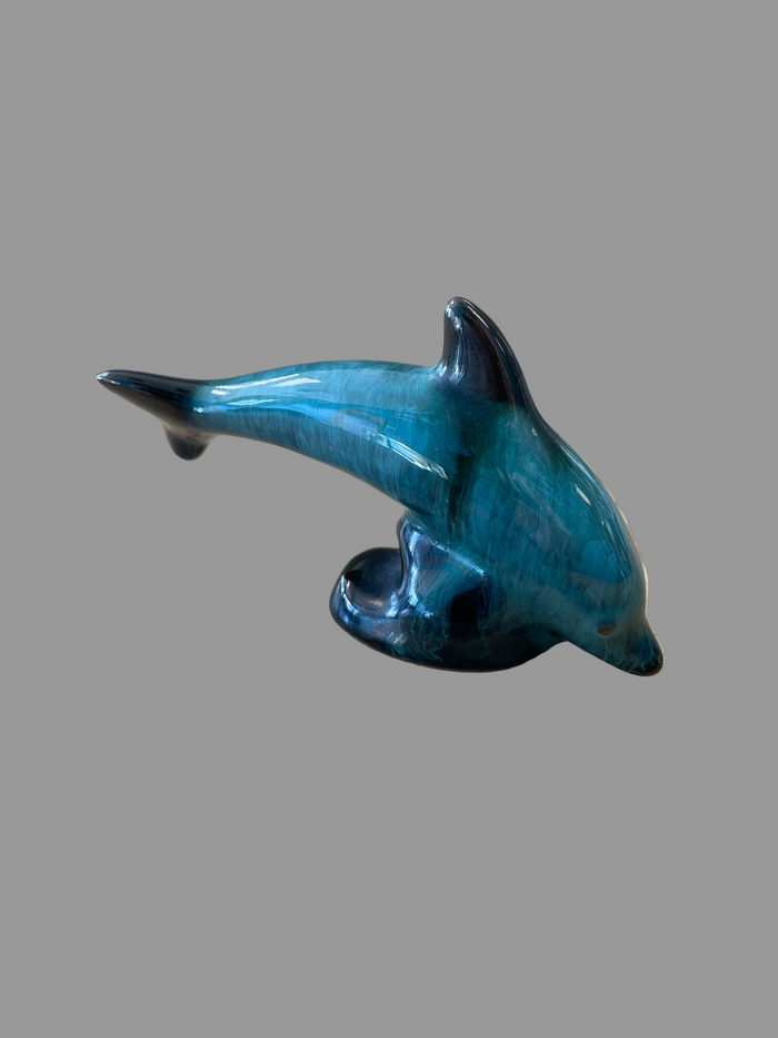 Mini Blue Mountain Dolphin Pottery