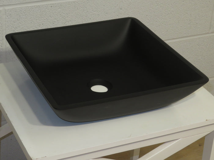 16"W Vigo Glass Sink