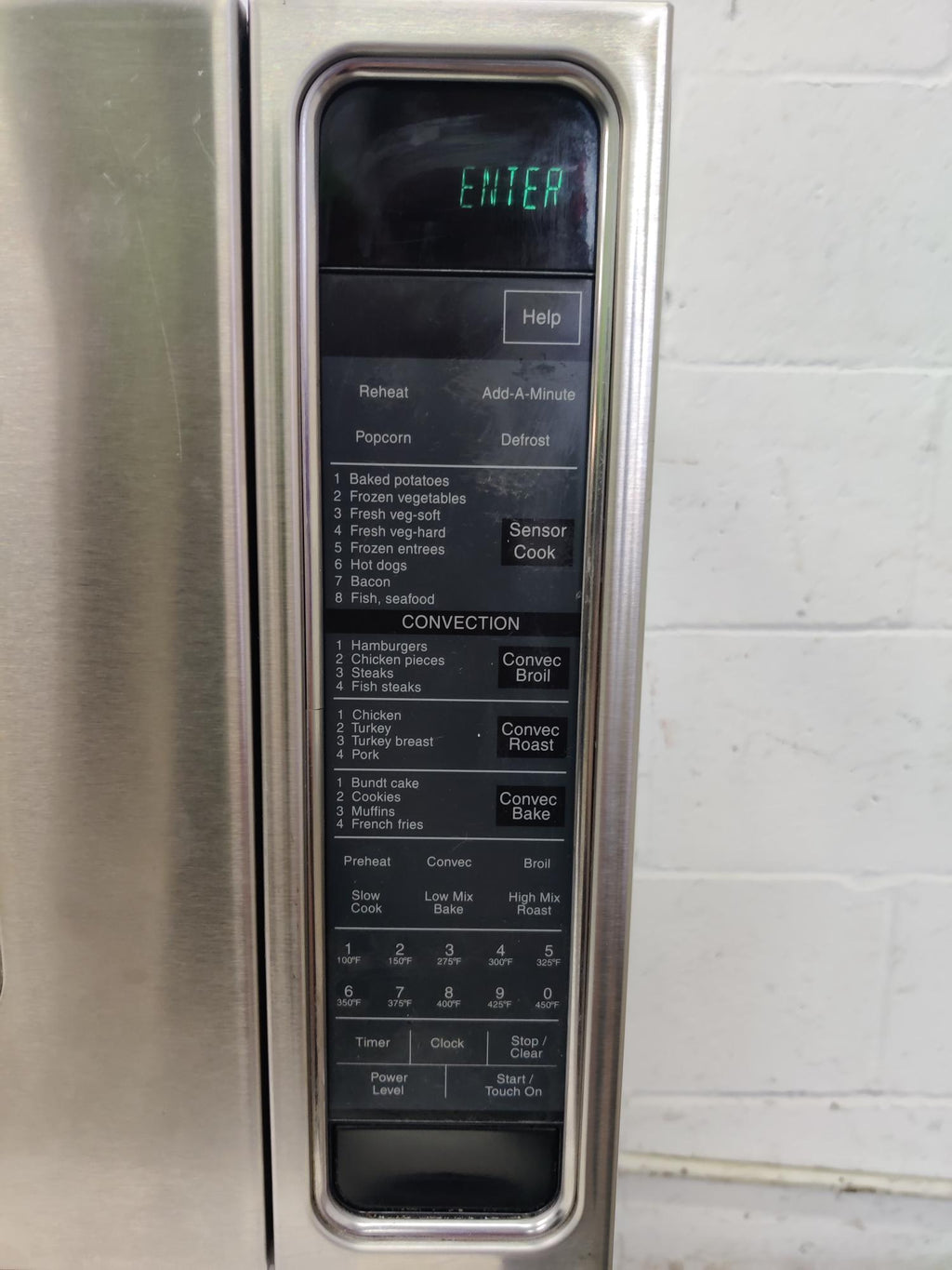 Viking Stainless Steel Convection Microwave Oven Habitat ReStore GTA